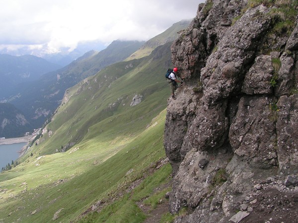 FERRATA TRINCEE NA BEC DE MESDI 2727